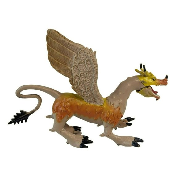 MB Wolverine Holding Fantasy Winged Dragon 6-Inch Action Figure Toy - Picture 5 of 5